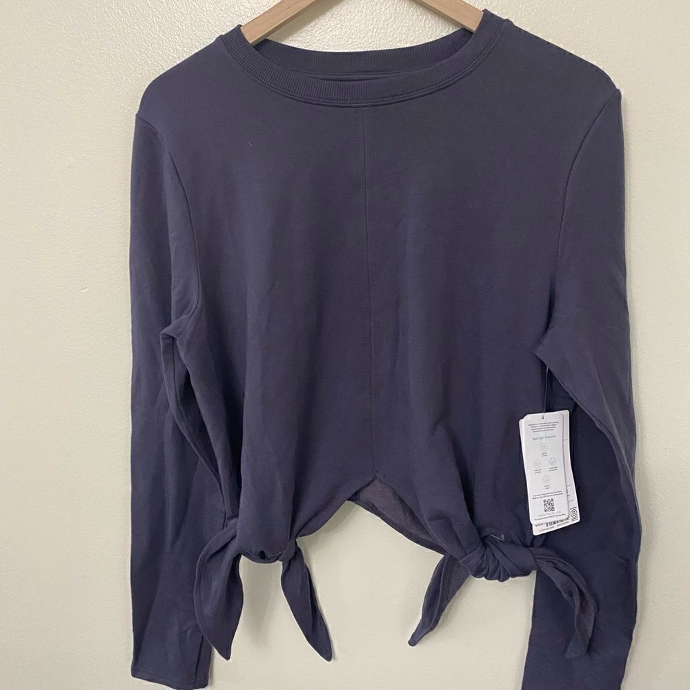 Athleta Samsara Side Tie Sweatshirt - Picture 3 of 6